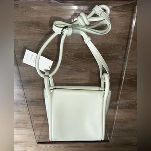 Mint green purse